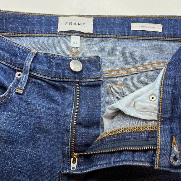 Frame Denim L’ Homme Slim Size 34 - Picture 16 of 16